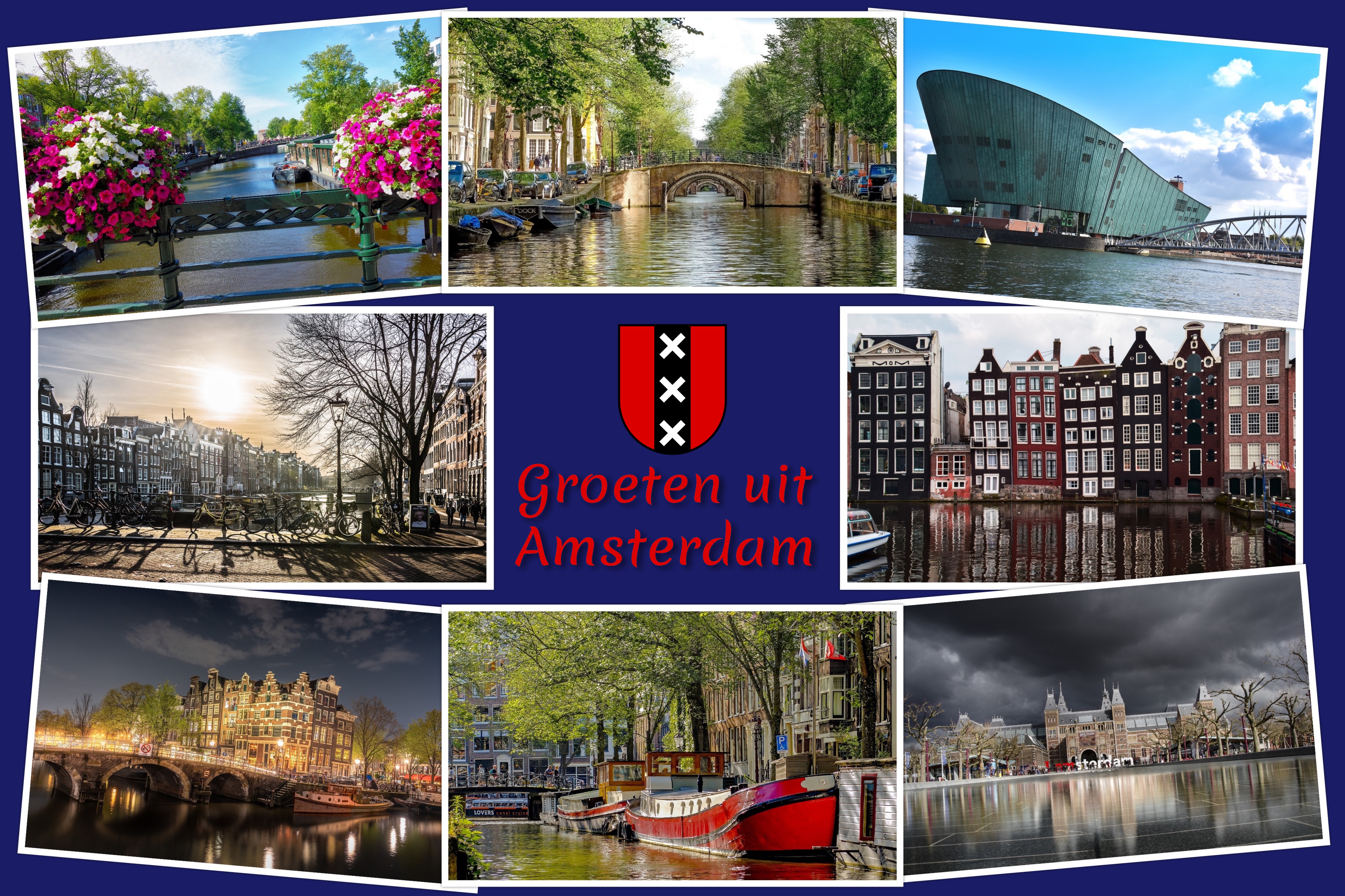 Amsterdam Greeting Card