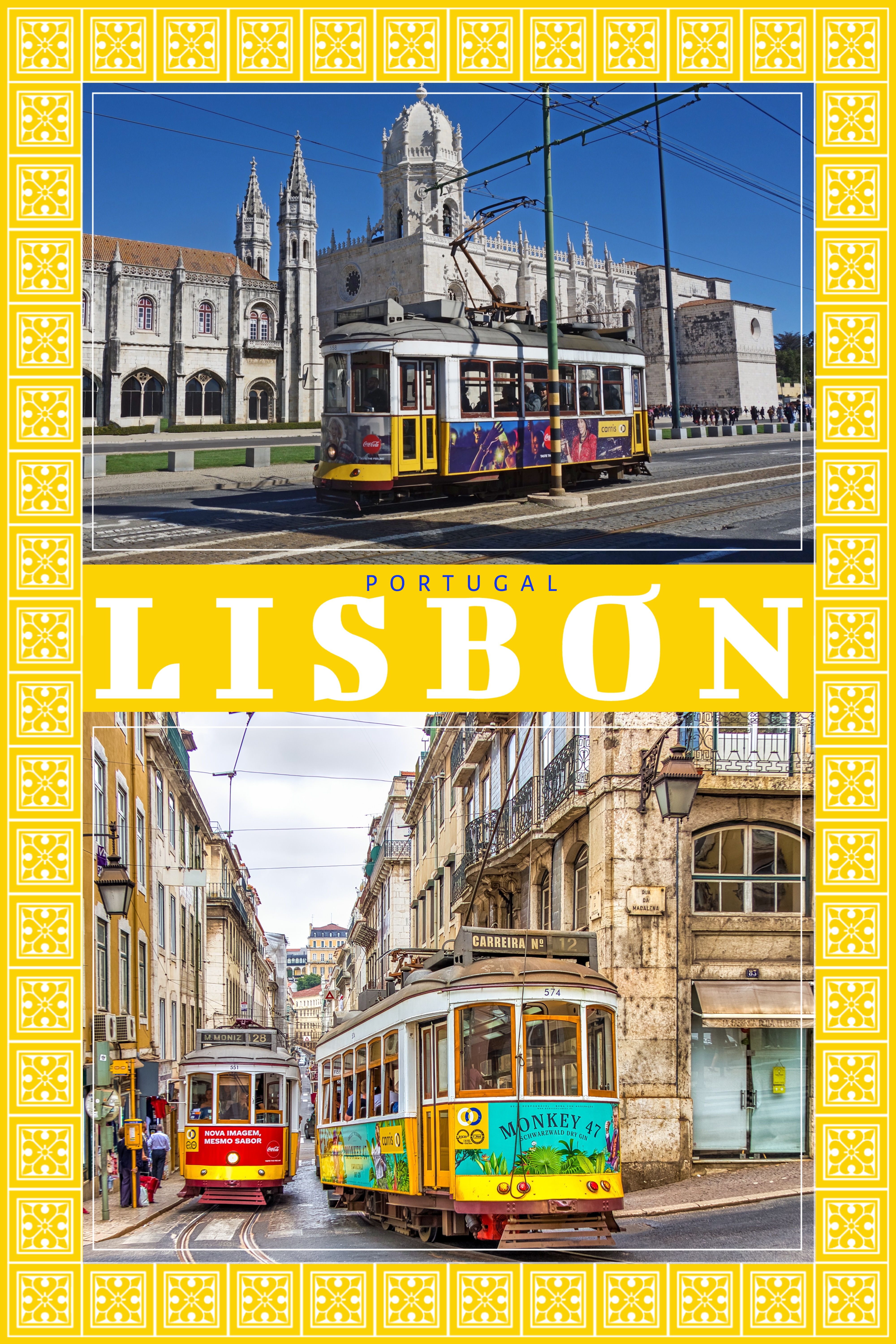 Lisbon Greeting Card